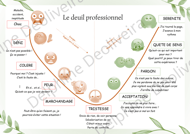La courbe du deuil professionnel